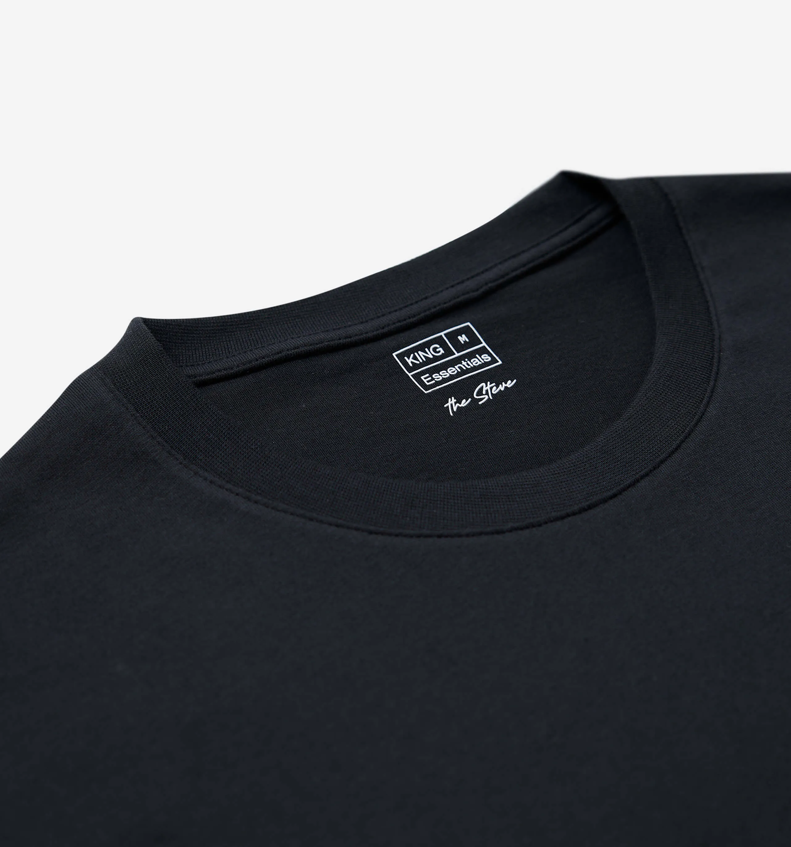 Essential Cotton T-shirt Black
