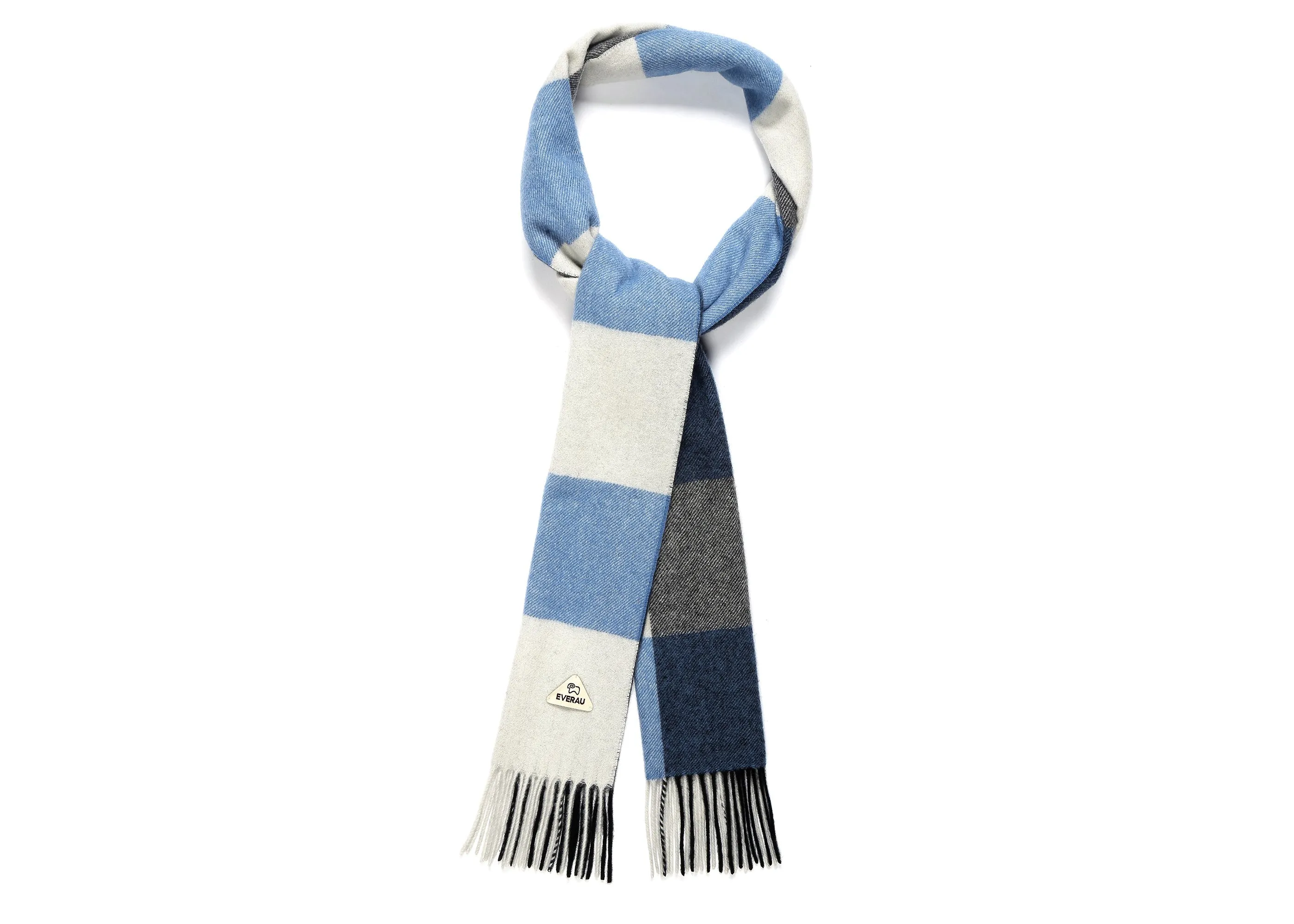 EVERAU® Tartan 100% Wool Scarf