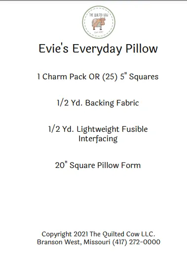 Evie's Everyday Pillow