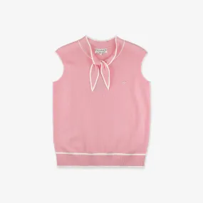 Falcosia Women's Knit Vest -Pink