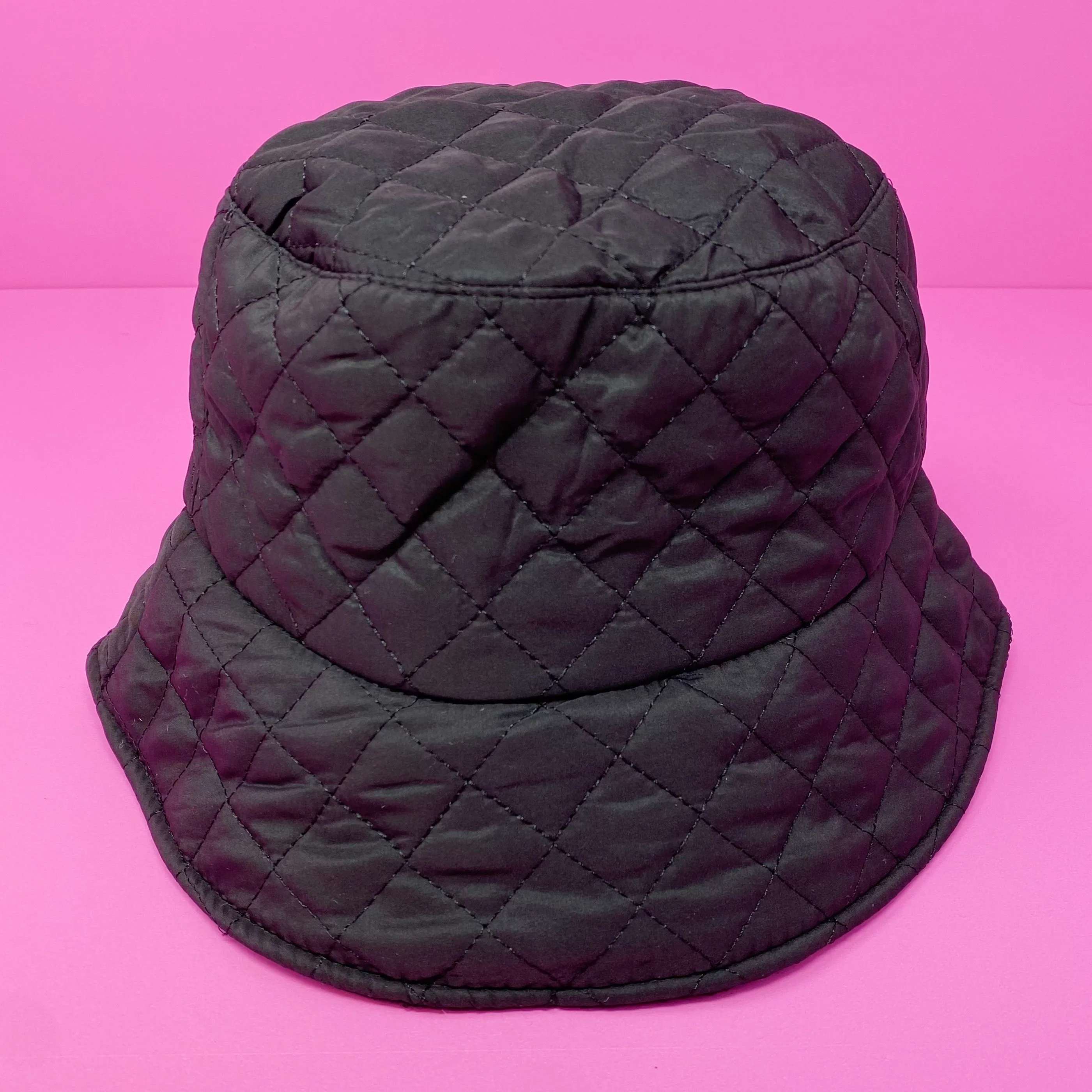 Fall In London Quilted Bucket Hat