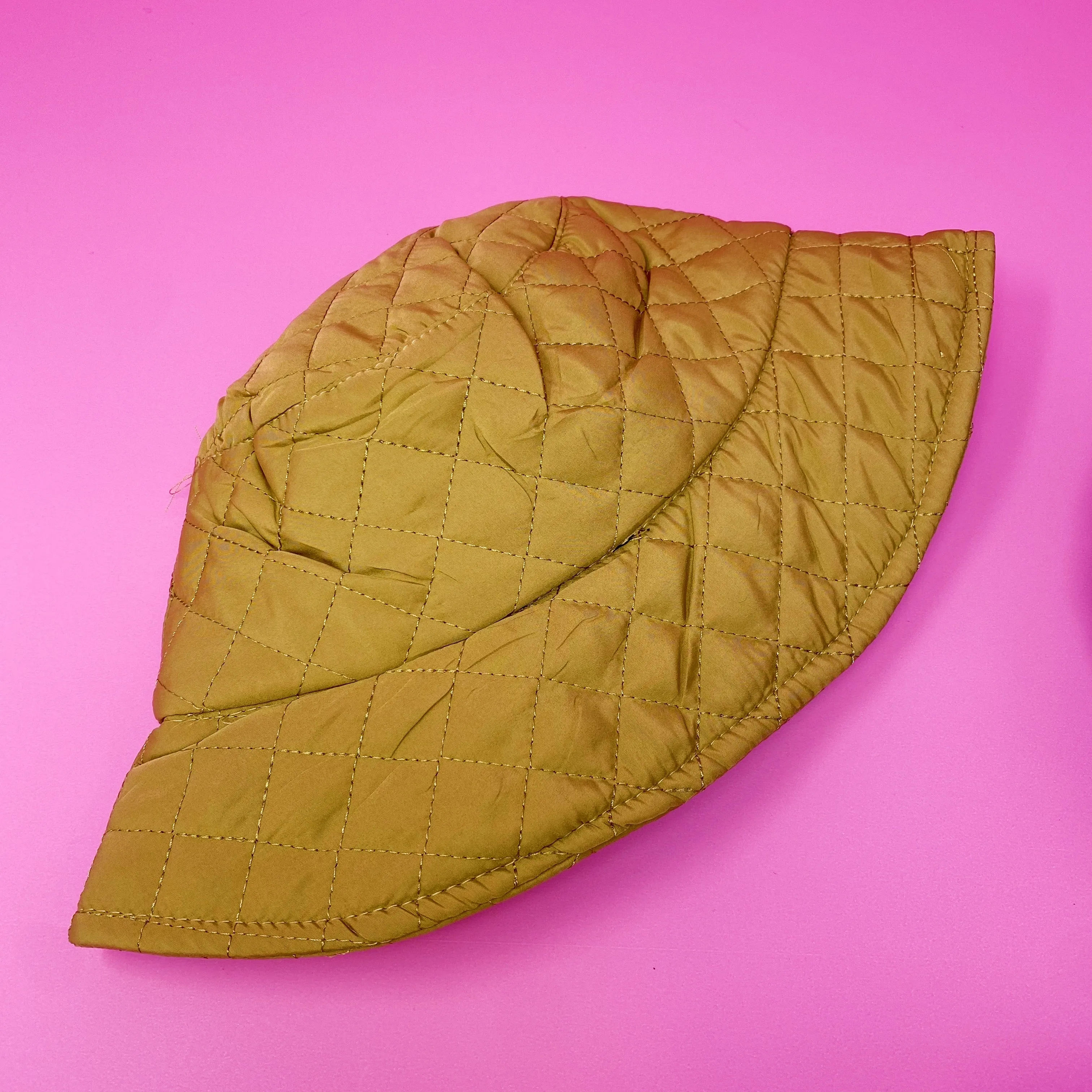 Fall In London Quilted Bucket Hat