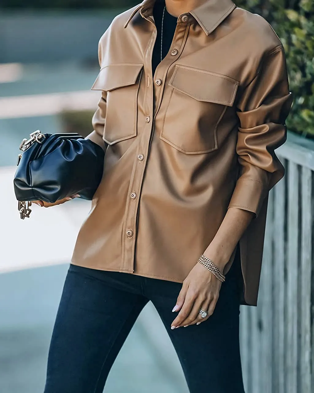 Fashionkova  2022 Streetwear Black PU Women Leather Jacket Autumn Coat  Women Jacket Esthetic Gothic Vintage Outfits Fashion Tops