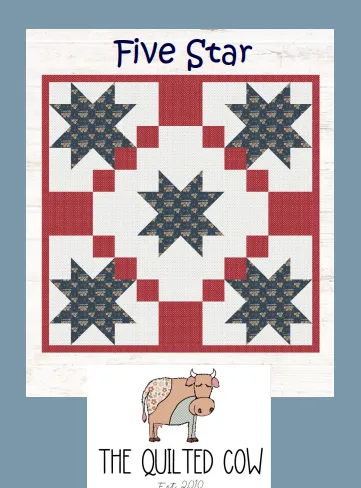 Five Star Quilt Pattern