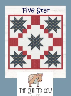 Five Star Quilt Pattern