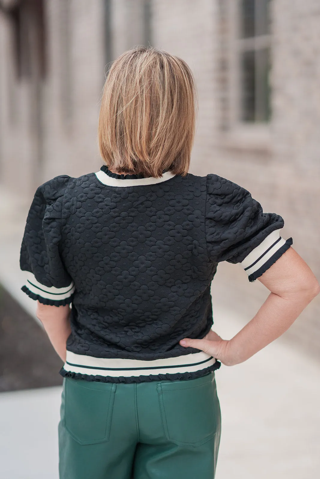 Flower Quilted Top