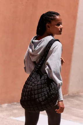 FP Movement Quilted Carryall- Black