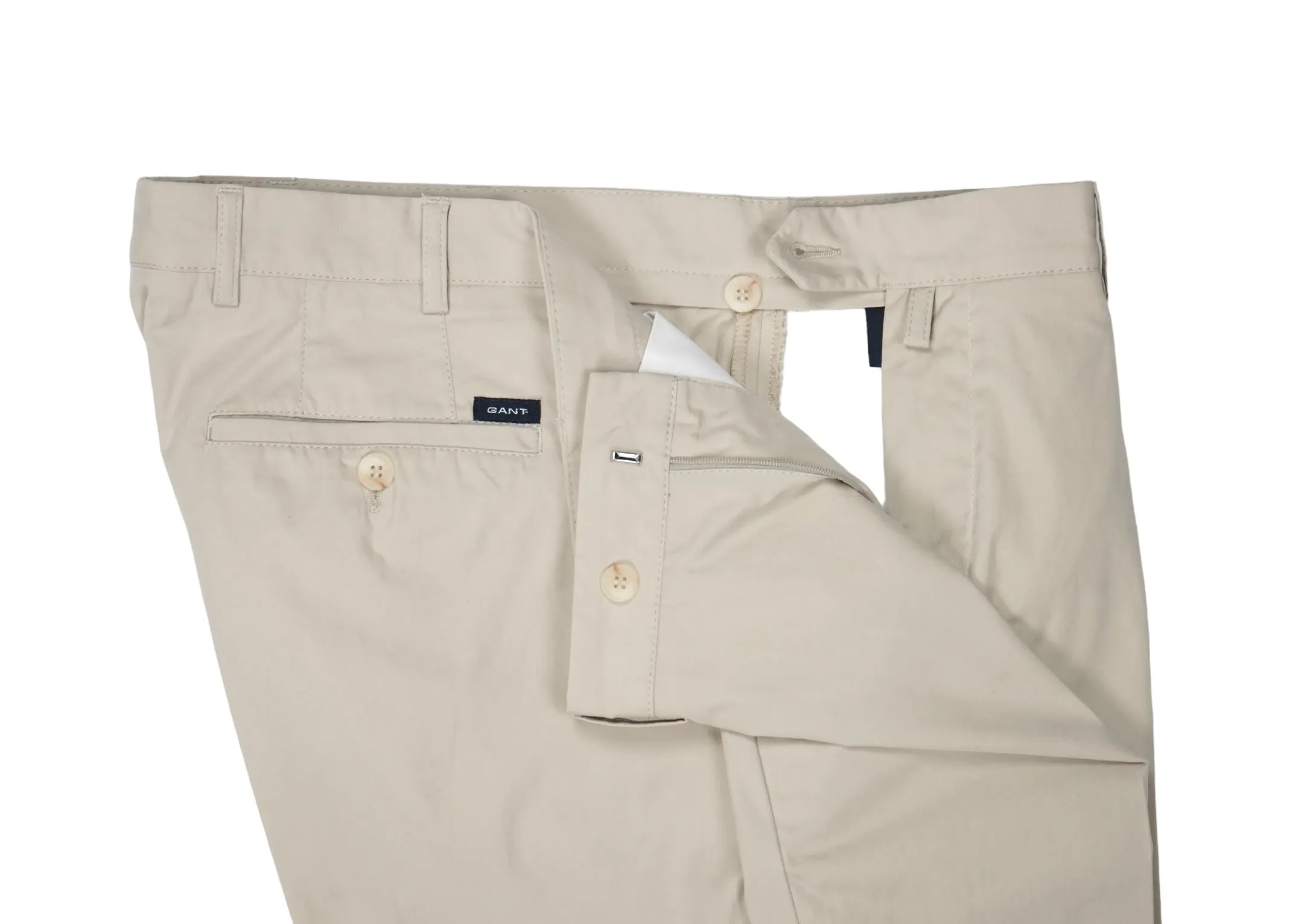 Gant - Beige Cotton Chinos 58 Long