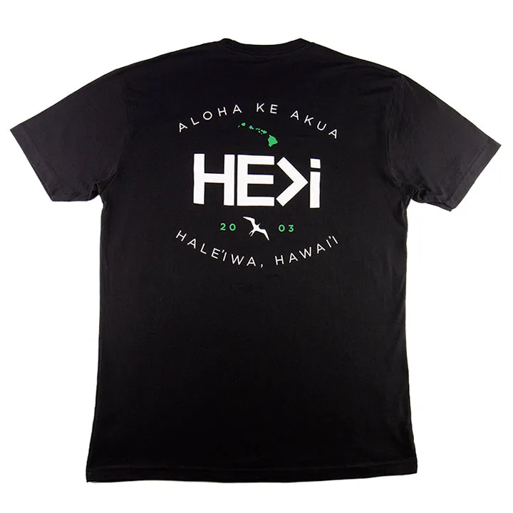 GARAGE TEE IN BLACK