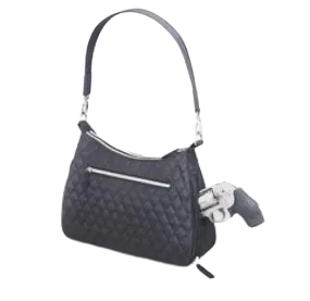 GTM Original Quilted Microfiber Hobo Purse