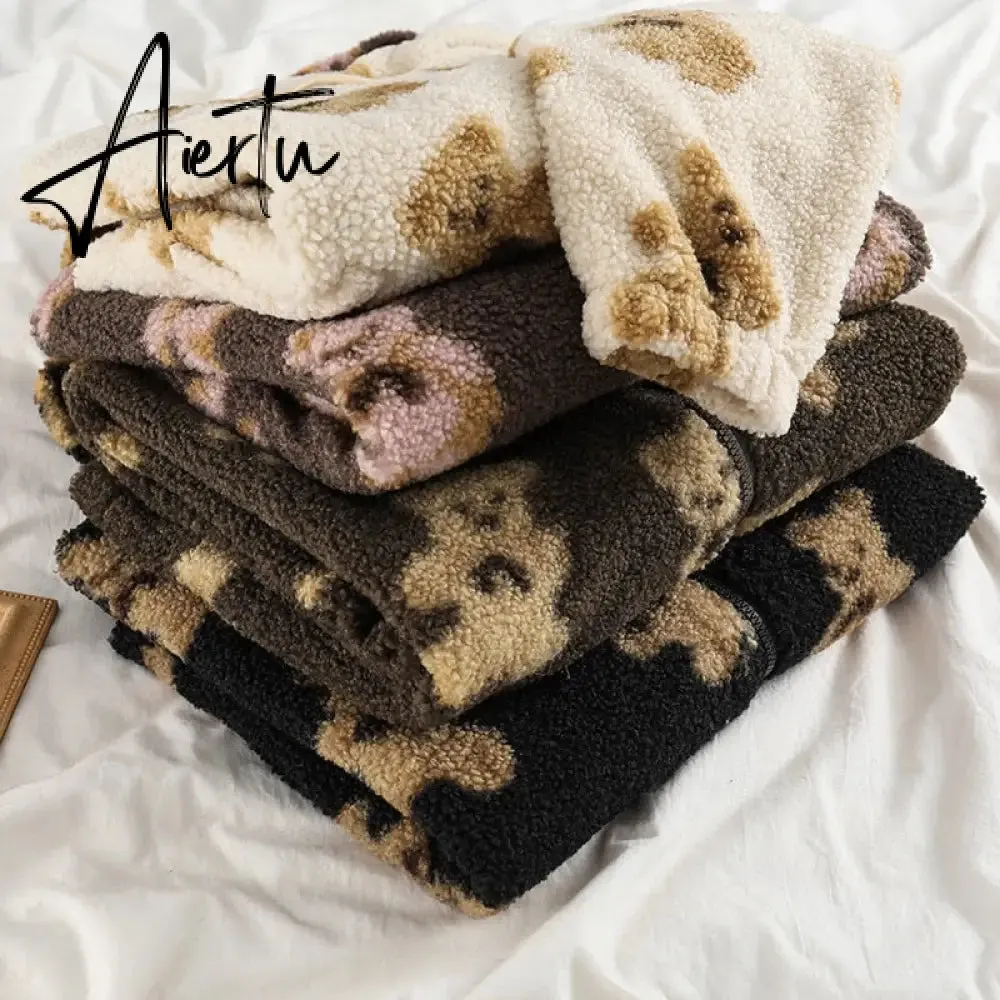 Harajuku Heart-shaped Print Plush Jacket Women Winter Korean Long Sleeve Hooded Coat Thick Warm Couple Streetwear Outerwear