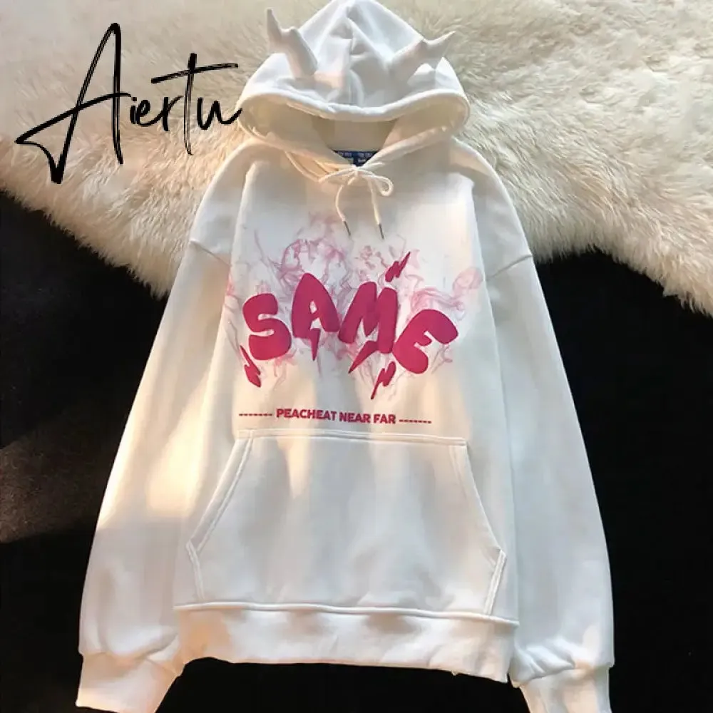 Harajuku Women Hoodies Y2k Star Patchwork Embroidery Zip Up Sweatshirt Gothic Oversized Hoodie Jacket Coat Streetwear Clothes