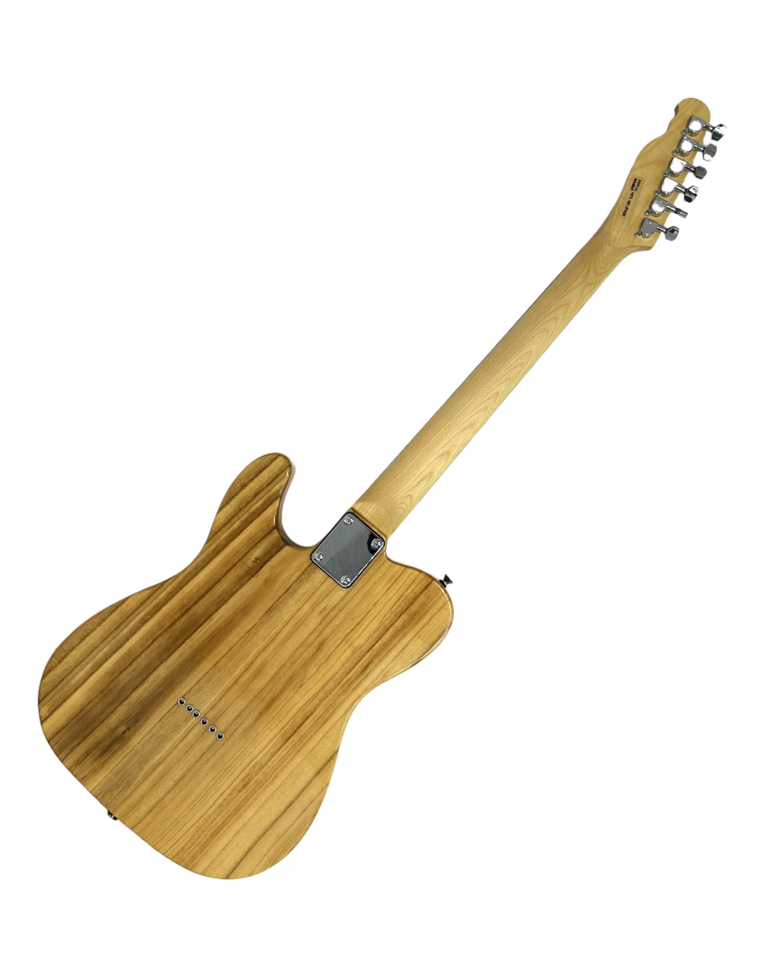 Haze Semi-Hollow Lightweight Quilted Paulownia HTL Electric Guitar - Natural TL19012FHQN