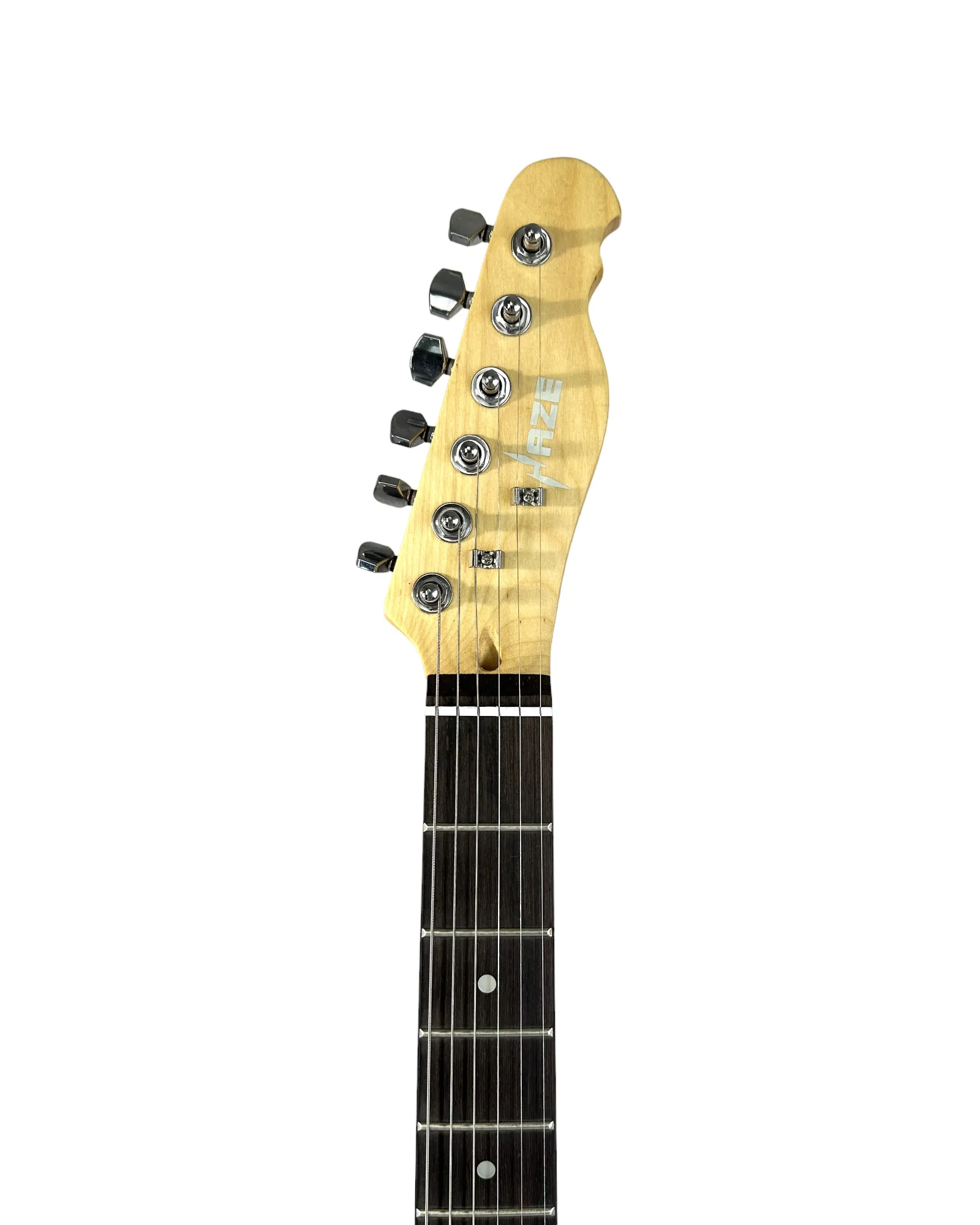 Haze Semi-Hollow Lightweight Quilted Paulownia HTL Electric Guitar - Natural TL19012FHQN