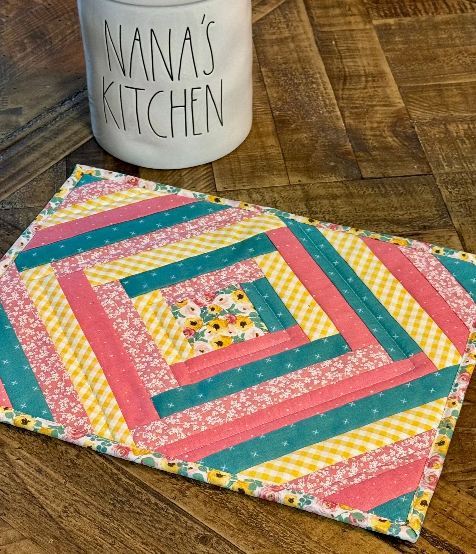Helpful Heifer Around The Block Trivet