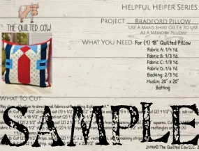 Helpful Heifer Bradford Pillow