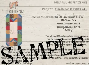 Helpful Heifer Charming Runner #4