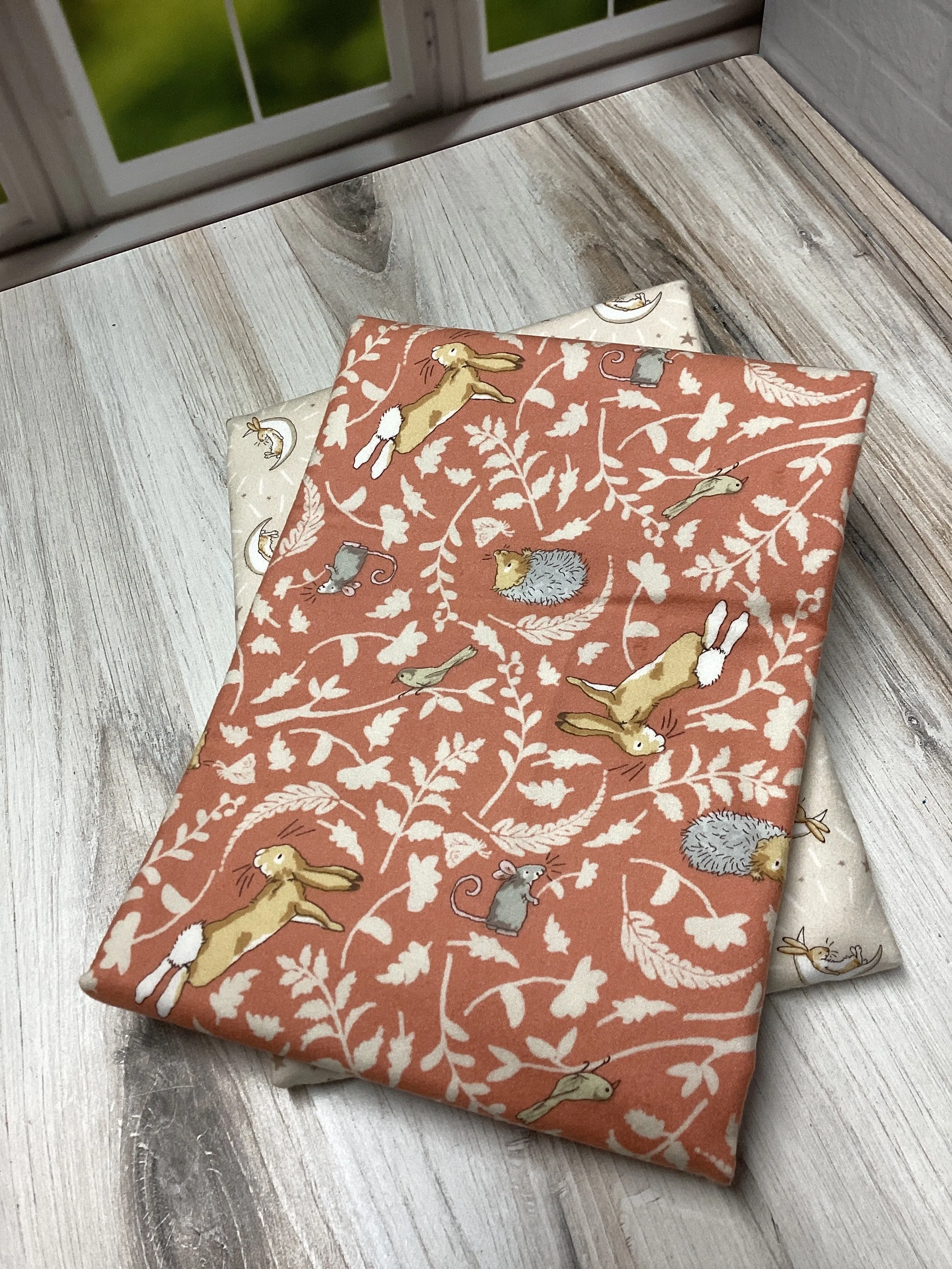 Helpful Heifer Self Binding Baby Blanket