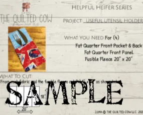 Helpful Heifer Useful Utensil Holder