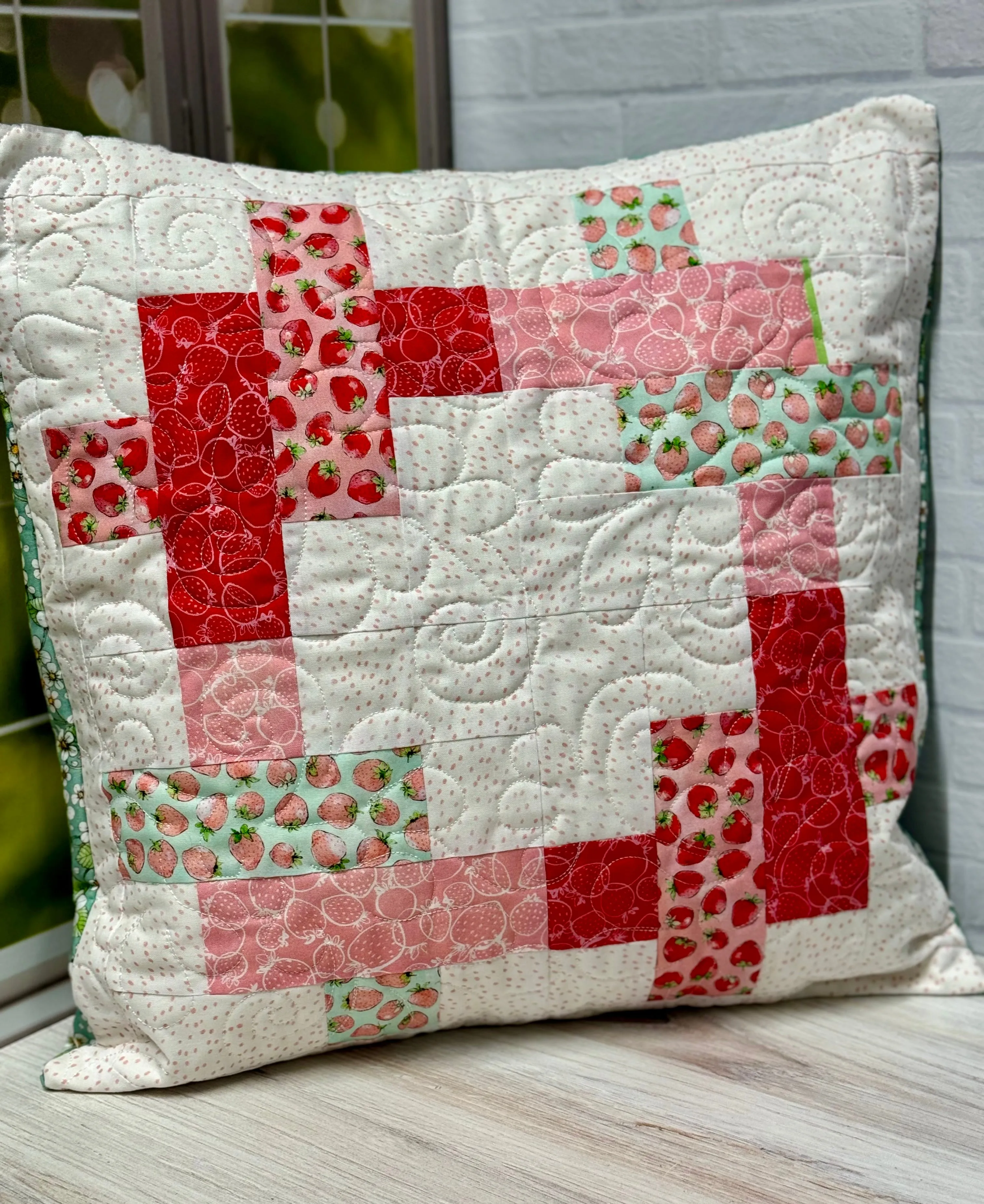Helpful Heifer Wreath Pillow