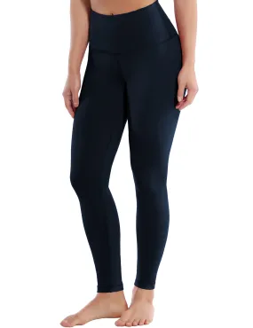 High Waist Tall Size Pants darknavy_Tall Size