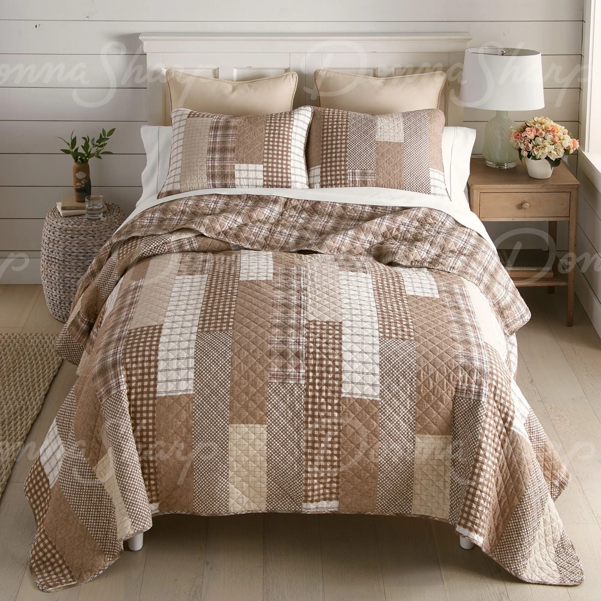 Highland Plaid Cotton Quilted Collection