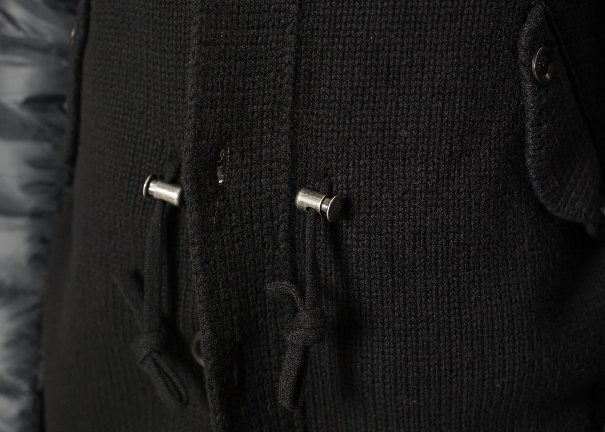 Hooded Parka in Black - Less Choice