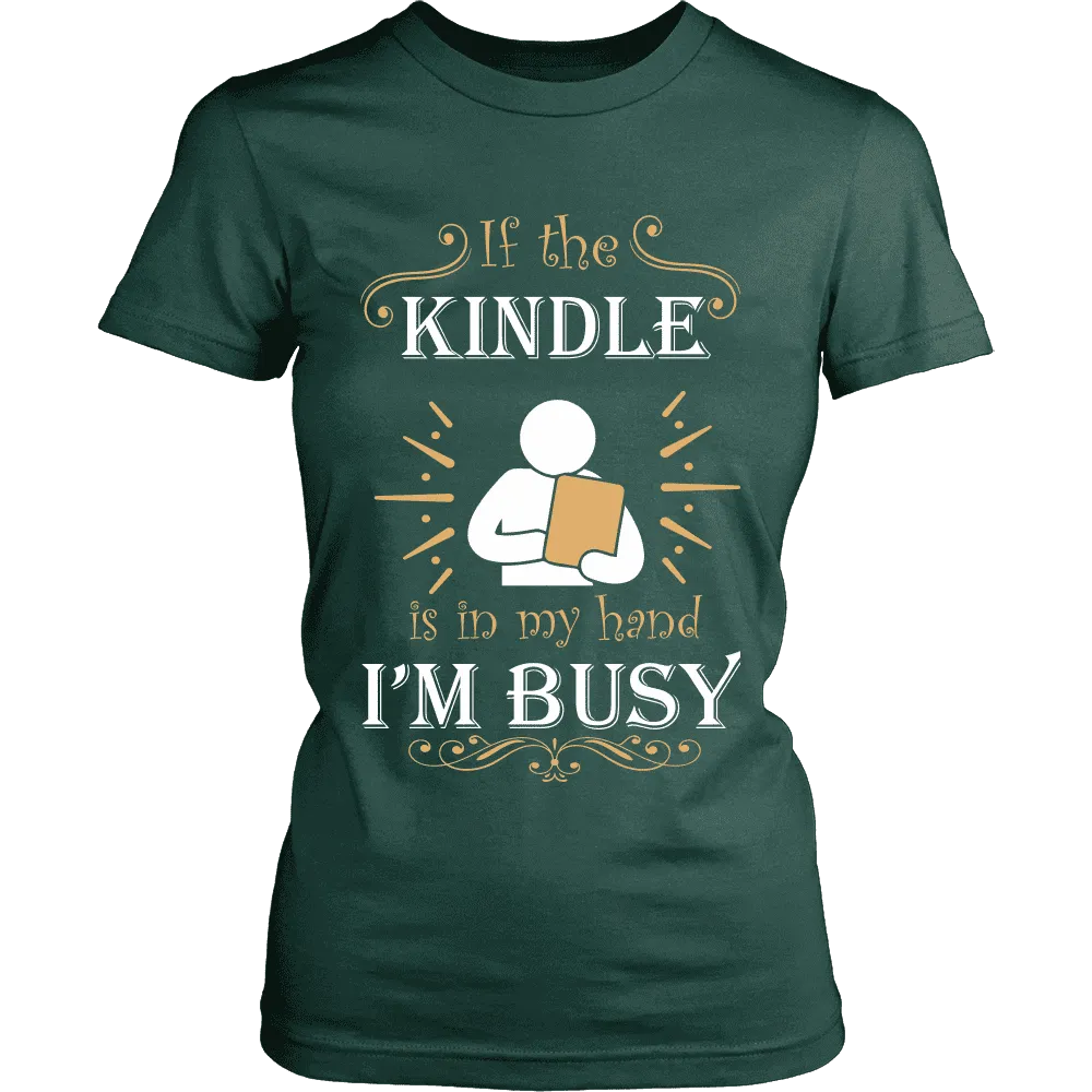 If the kindle is in my hand...