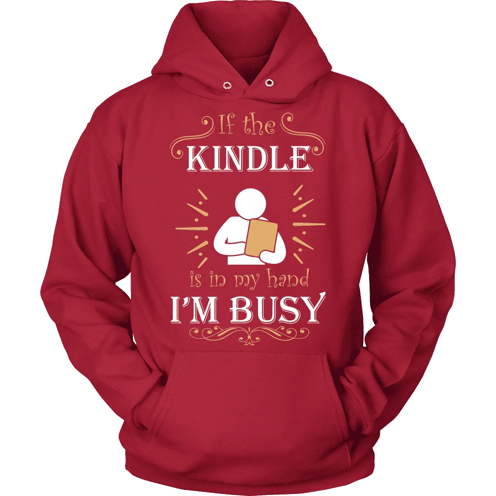 If the kindle is in my hand...
