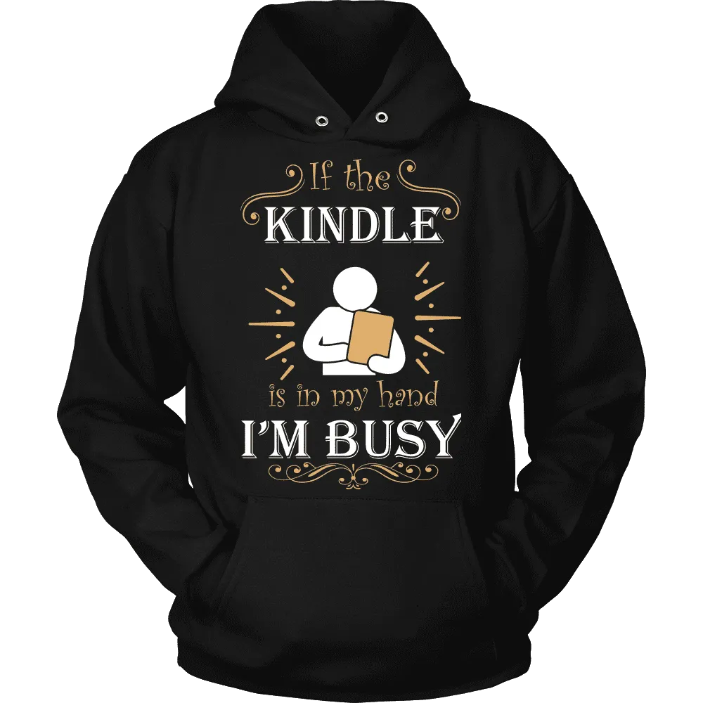 If the kindle is in my hand...