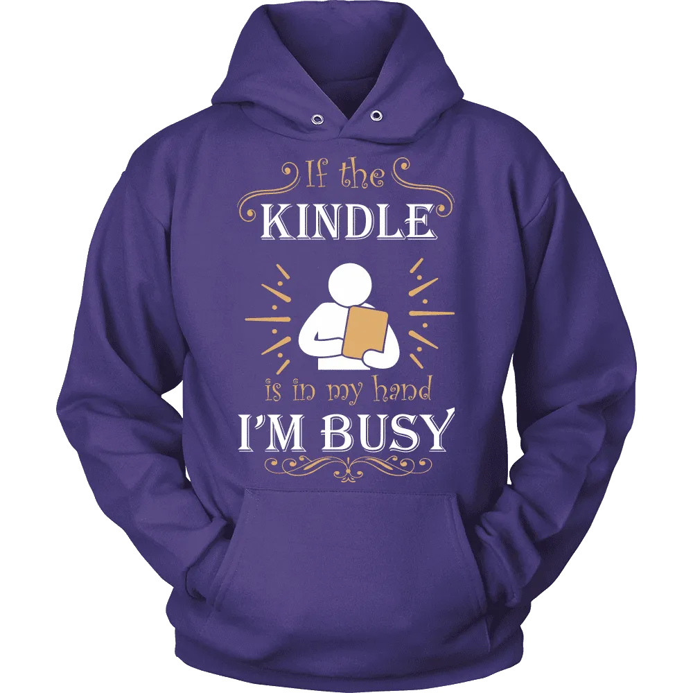 If the kindle is in my hand...