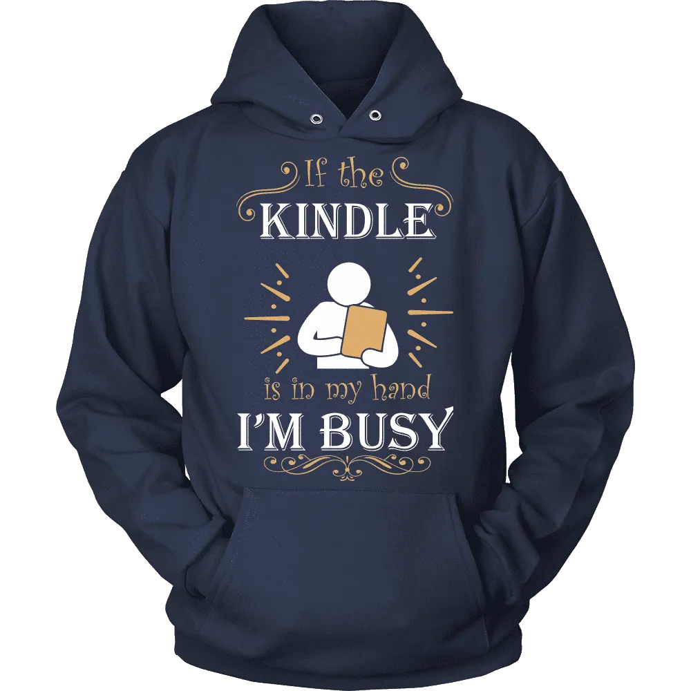 If the kindle is in my hand...