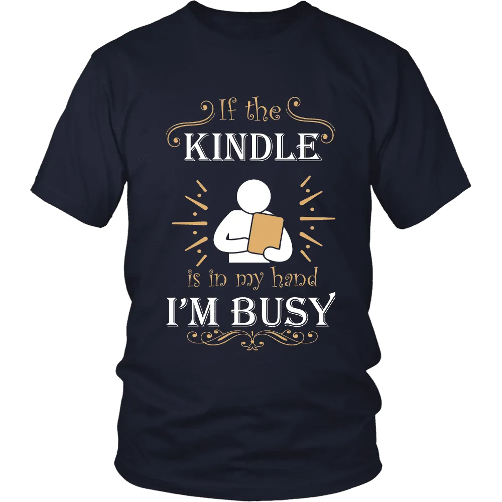 If the kindle is in my hand...