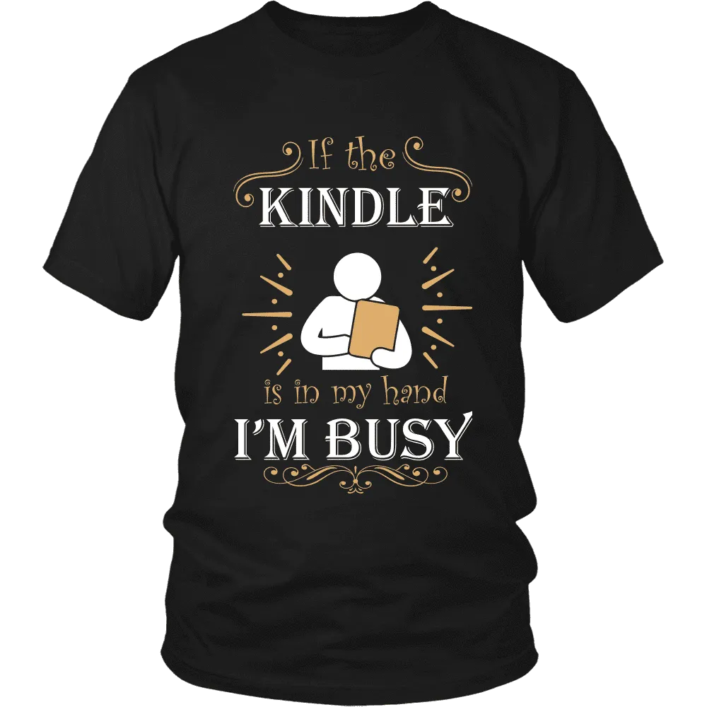 If the kindle is in my hand...