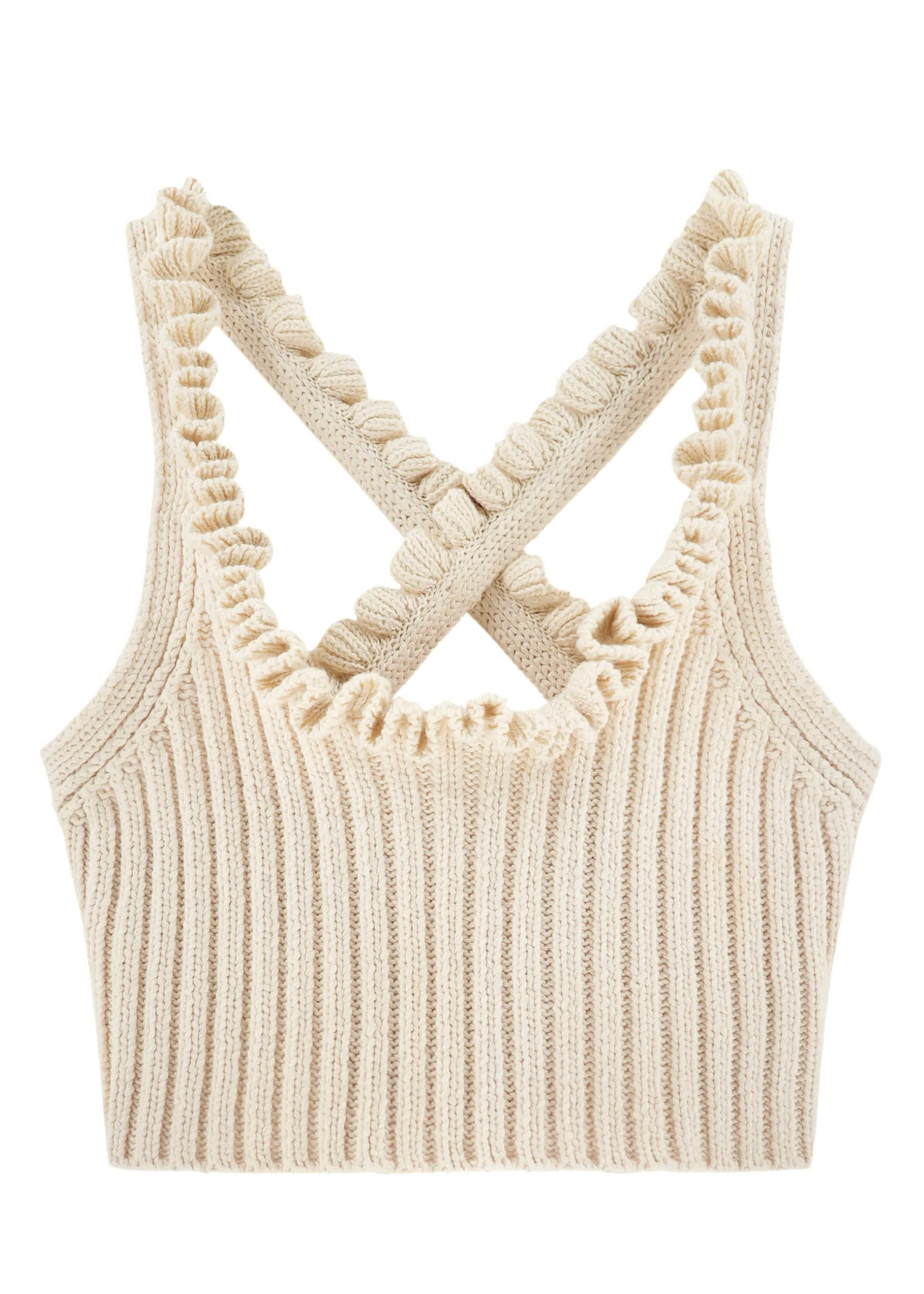Ischia Knit Top in Cream