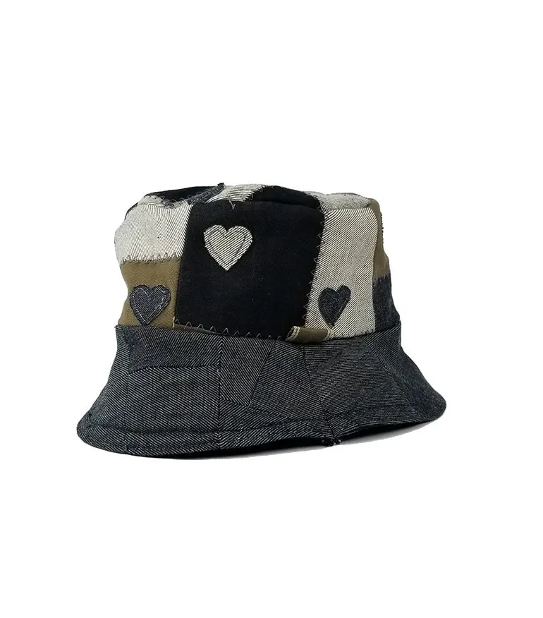 JB x Grey Hearts Denim Zero Waste Denim Hearts Bucket