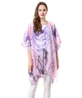 JC061917 Lotus V-Neck Tunic