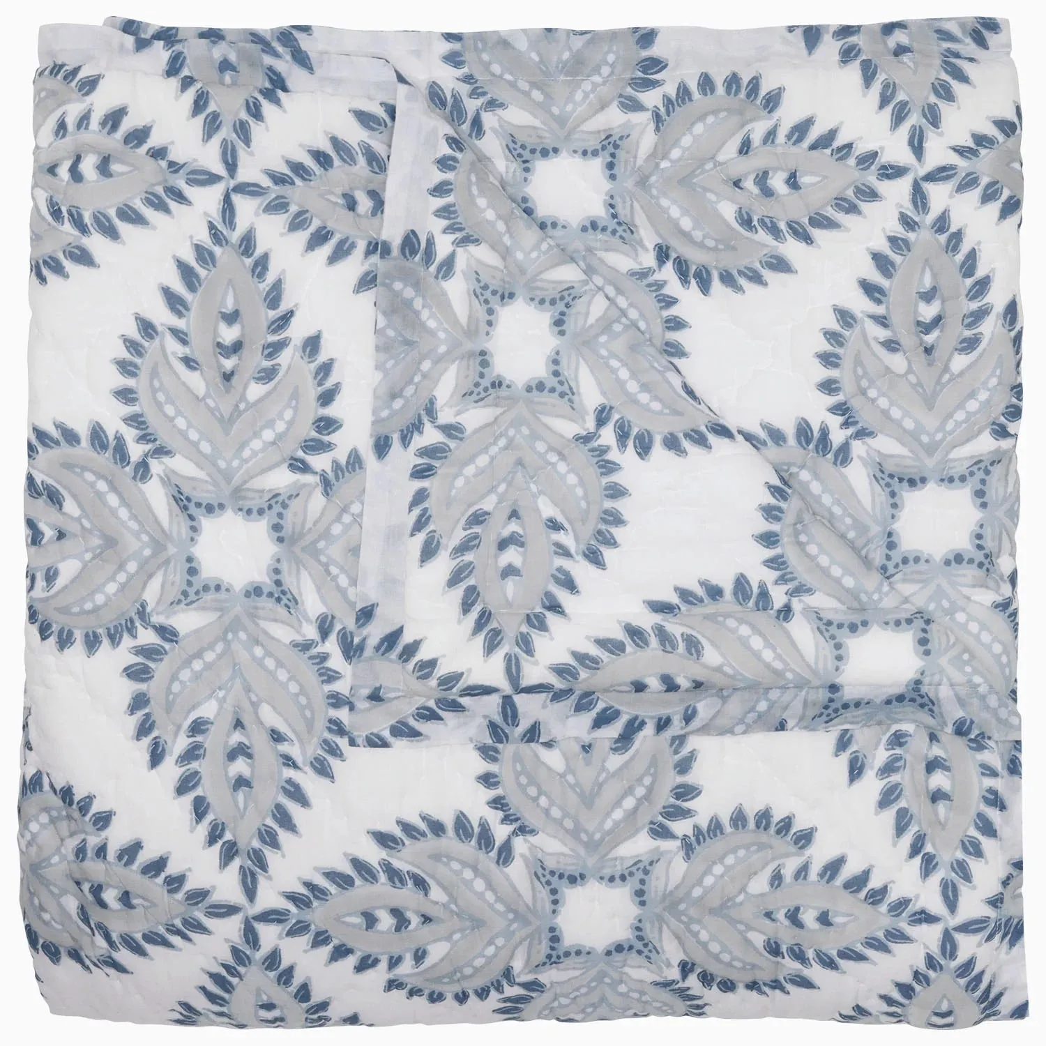 John Robshaw Dasati Lapis Quilt