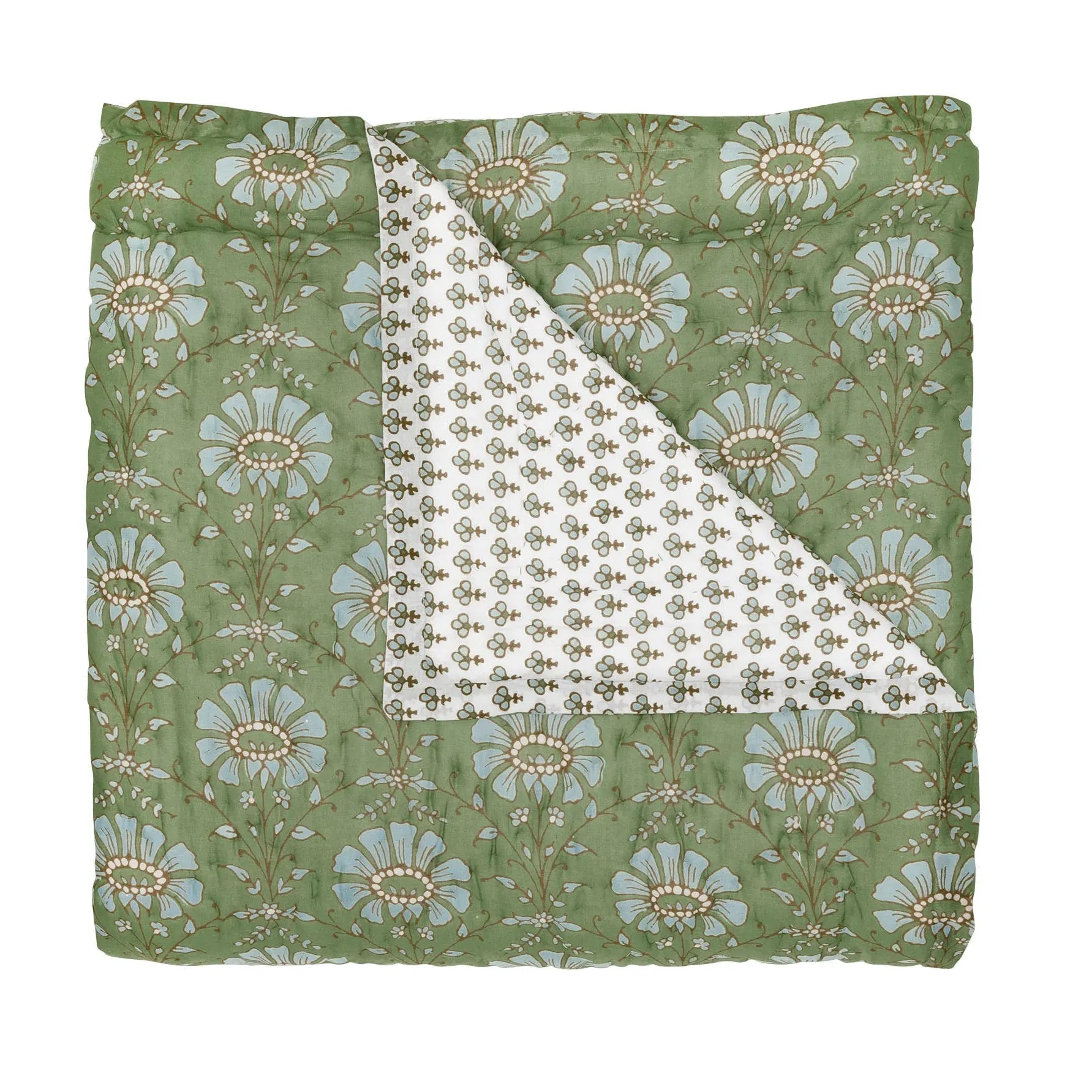 John Robshaw Jeeva Sage Quilt