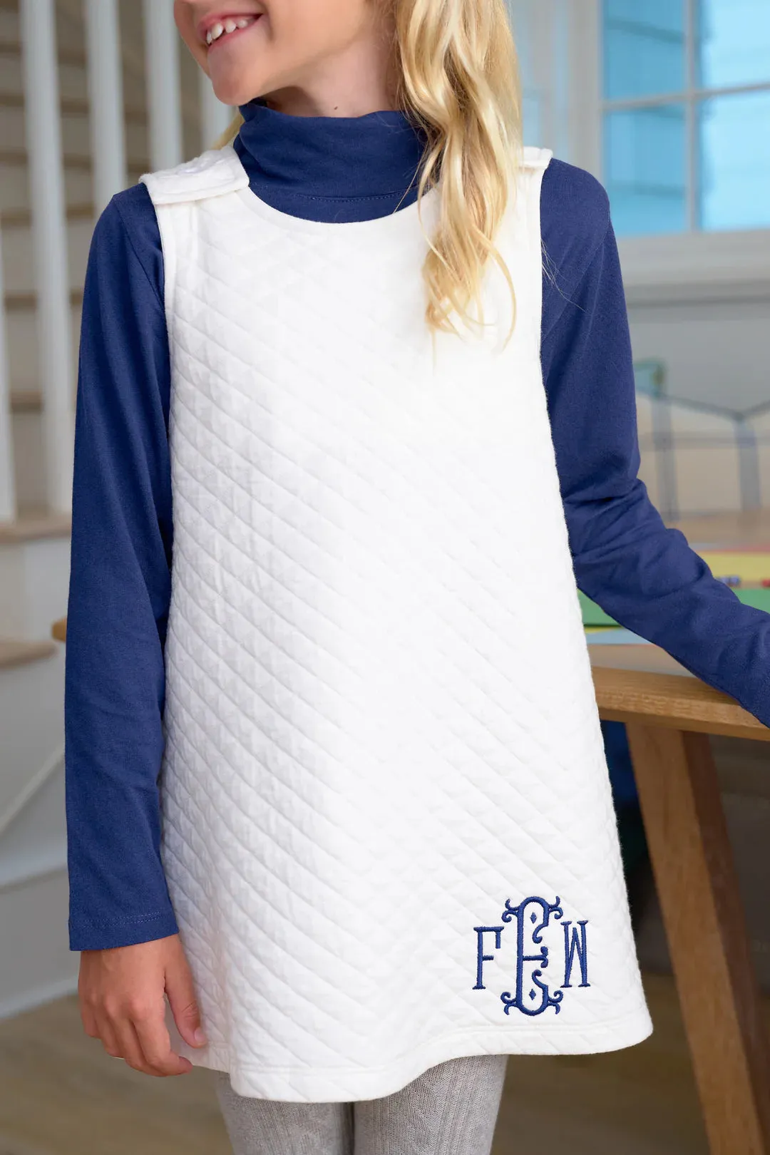Juliet Jumper - Quilted Palmetto Pearl - FINAL SALE