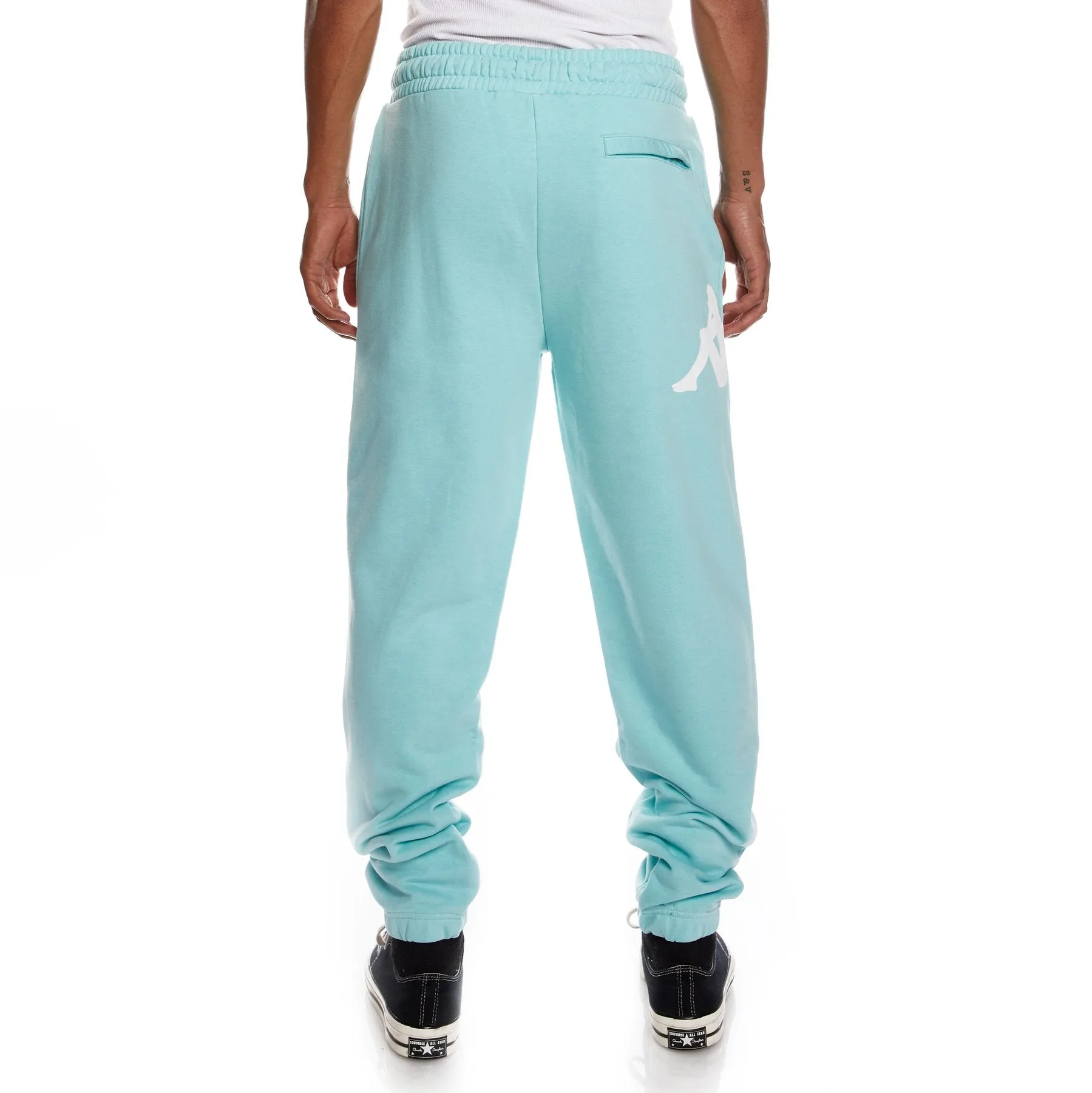 KAPPA AUTHENTIC COEVORDEN SWEATPANTS - PEACOCK