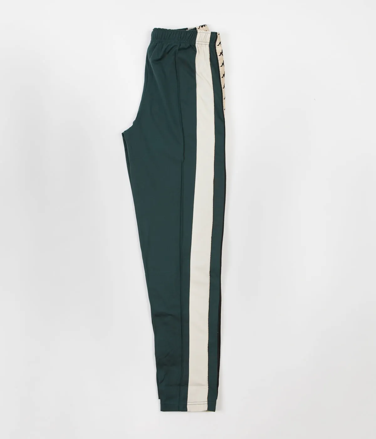 Kappa Kontroll Banda Sweatpants - Dark Green / Light Beige