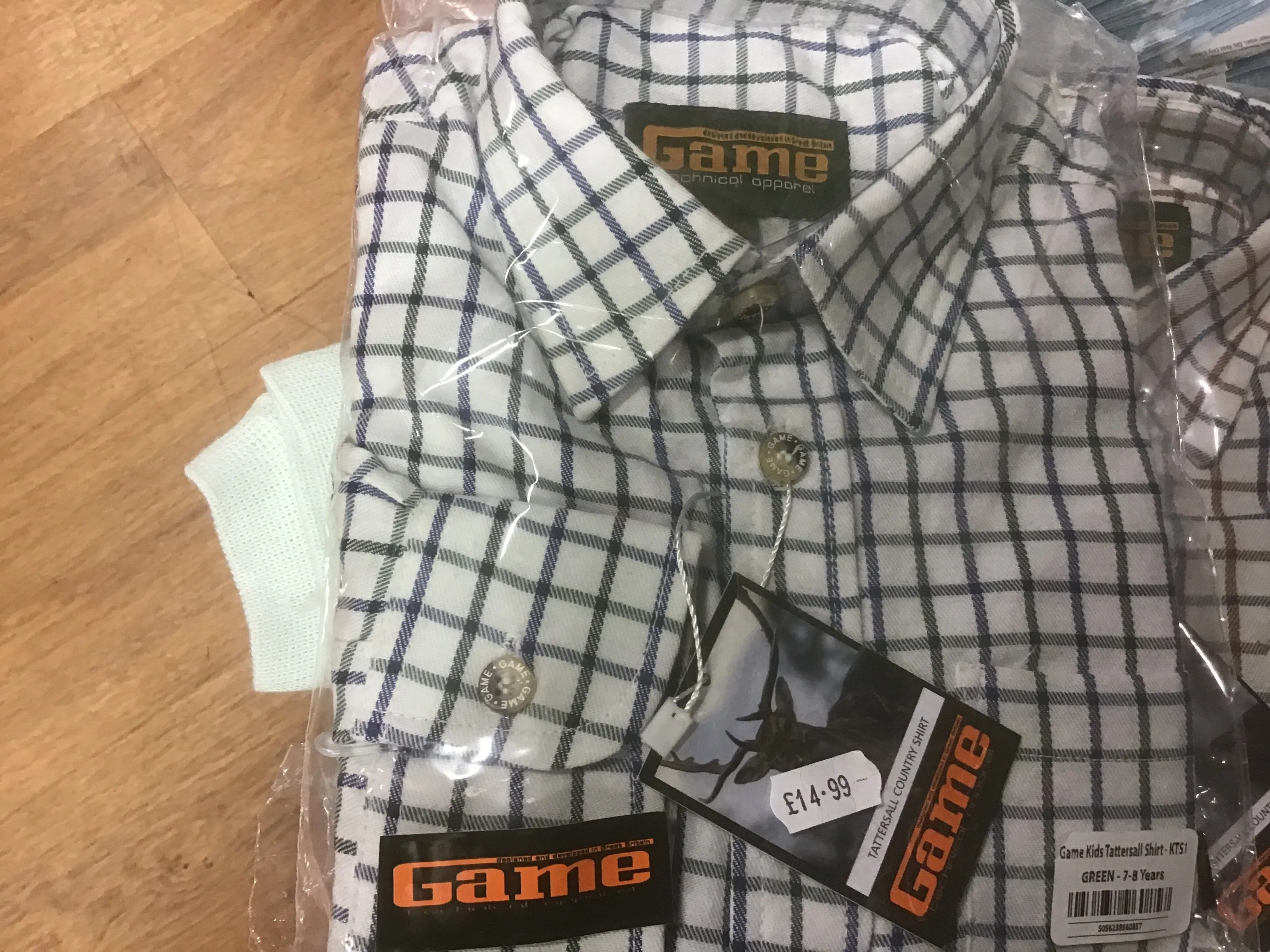 Kids game Check Shirts