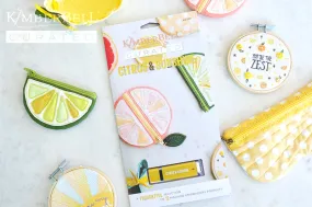 Kimberbell Citrus and Sunshine Machine Embroidery USB