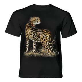 King Cheetah Childrens T-Shirt - Kids Small (Fits Size 2-4)