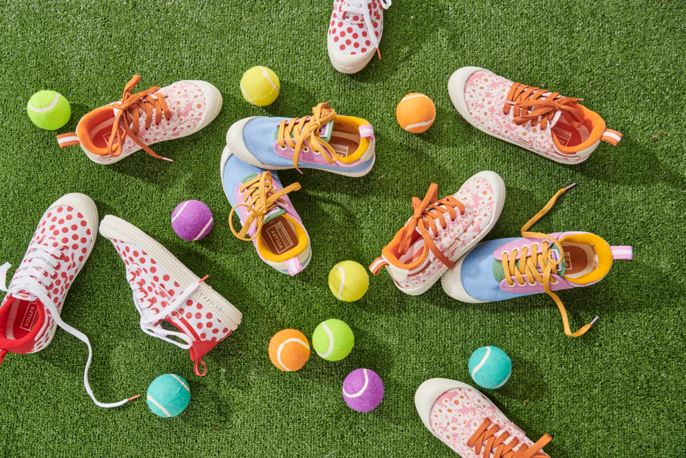 Kip & Co X Volley Woodstock Heritage Low Sneaker **FINAL SALE**