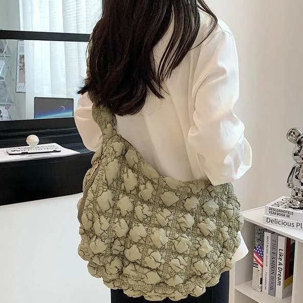 Ladies Lightweight Puffer Cloud Handbag SKAB020