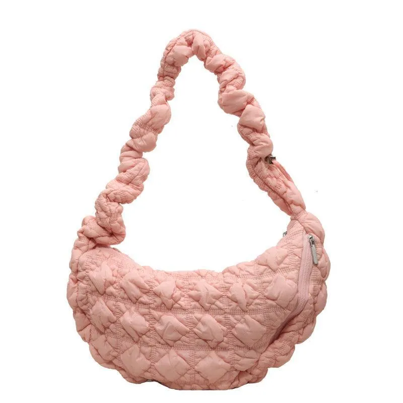 Ladies Puffer Looking Lightweight Cloud Handbag SKAB014