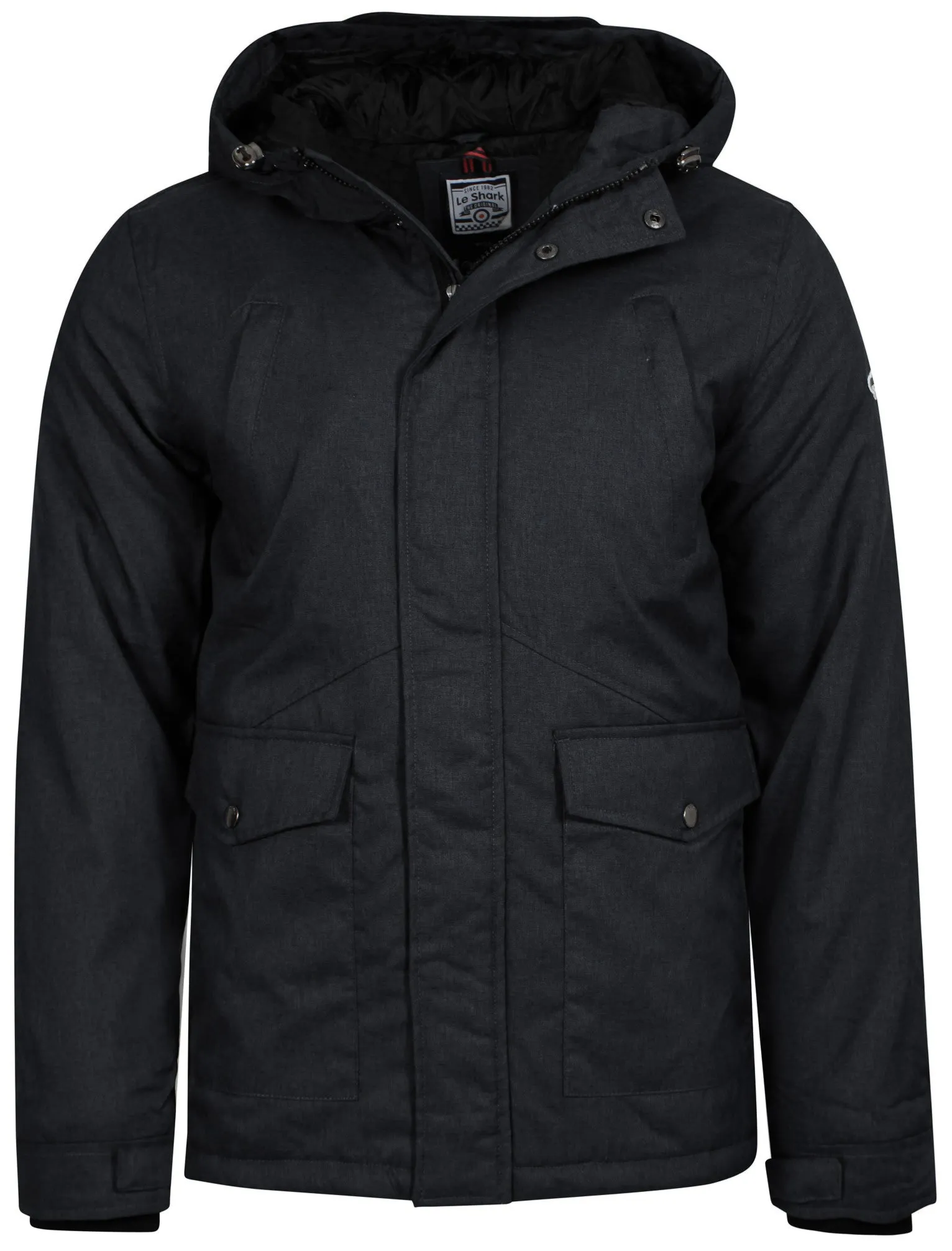 Le Shark Northern black parka