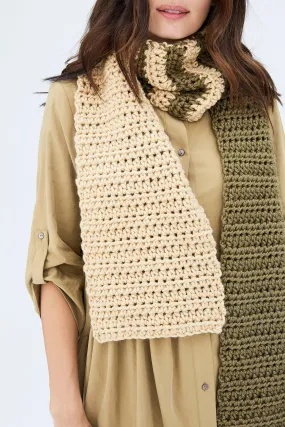 Linden Crochet Scarf - Version 2